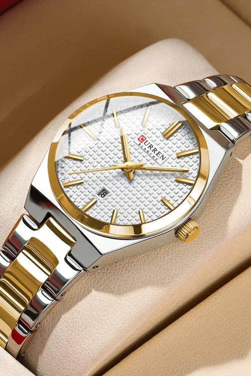 كورين اليابان ساعة الكوارتز للنساء ، سوار الفولاذ المقاوم للصدأ ، “الحب” الاتصال الهاتفي الأزياء ، أنيقة للماء ، مضيئة ، السيدات