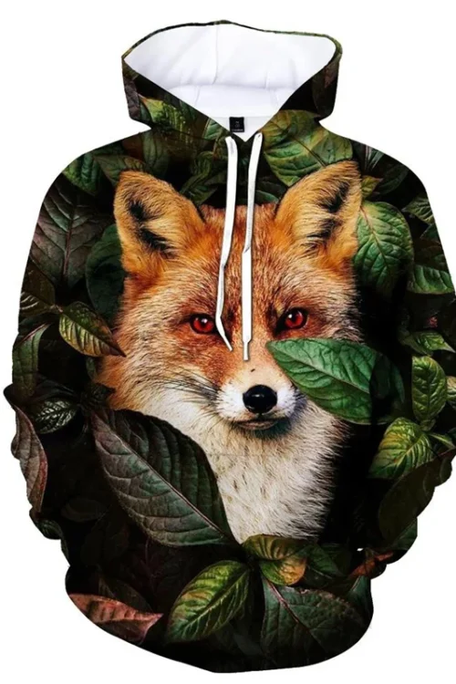 كنزة بغطاء رأس للرجال بطباعة ثلاثية الأبعاد ، بلوفرات بأكمام طويلة ، كنزة صوفية غير رسمية ، كنزات بغطاء رأس رائعة للشارع ، موضة الأطفال ، الربيع ، الخريف