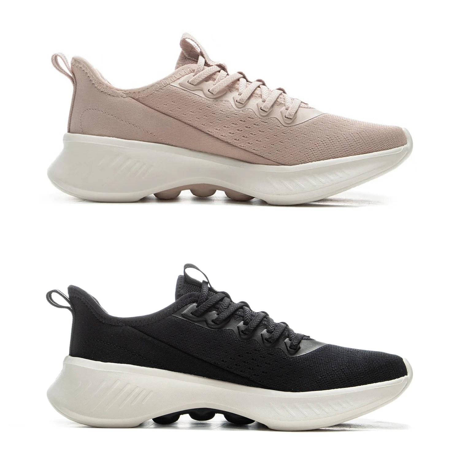حذاء Li-Ning النسائي SOFT ESSENTIAL V2 سهل الارتداء للمشي كاجوال، حذاء رياضي مريح ومرن من LiNing AGLV022 - الصورة 2