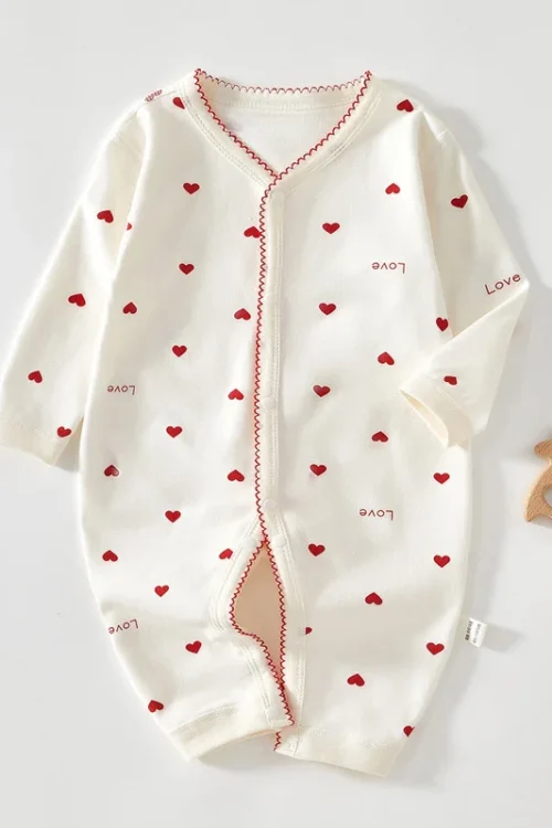 الوليد الطفل السروال القصير للفتيات الفتيان القطن طباعة الرضع بذلة ربيع الخريف طويلة الأكمام الصبي الملابس الزي الملابس في الهواء الطلق